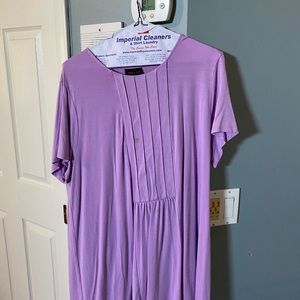 J Jill long purple top